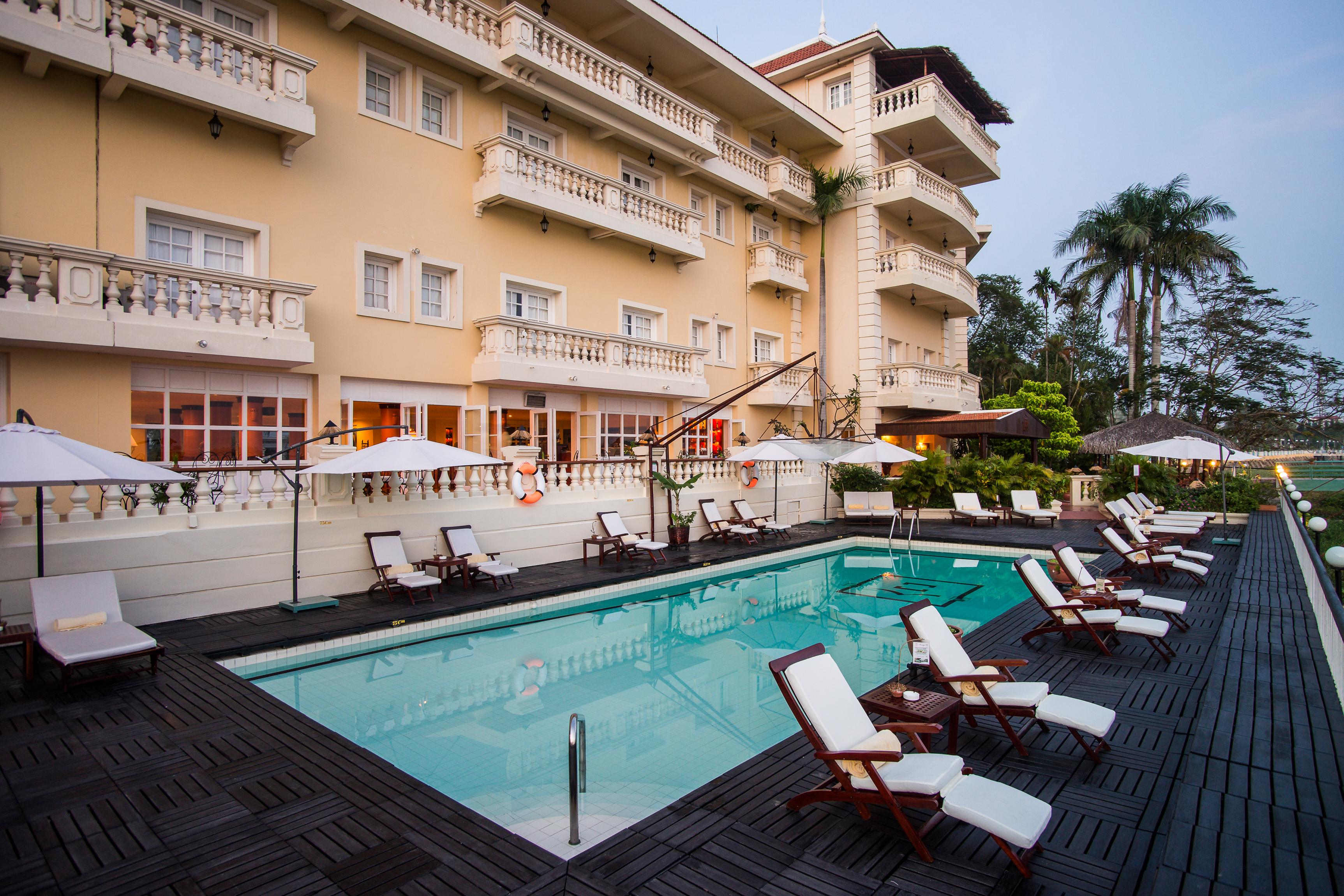 Victoria Chau Doc Hotel Bagian luar foto